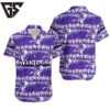 Minnesota Vikings Palm Waves Hawaiian Shirt