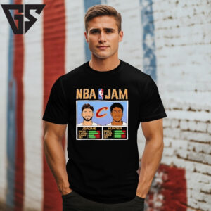 Nba Jam Cleveland Cavaliers Ty Jerome And De’Andre Hunter T-Shirt
