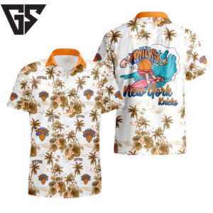 New York Knicks Island Surf Hawaiian Shirt New York Knicks Island Surf Hawaiian Shirt