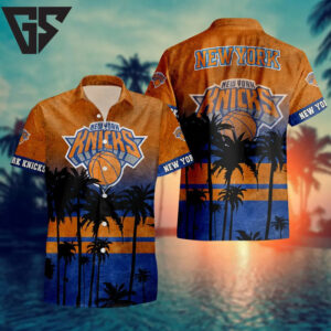 New York Knicks Tropical Bliss Hawaiian Shirt New York Knicks Tropical Bliss Hawaiian Shirt