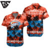 Oklahoma City Thunder Sunset Palms Hawaiian Shirt