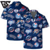 Oklahoma Thunder Logo Mania Hawaiian Shirt