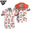 Oklahoma Thunder Tropical Sunset Hawaiian Shirt
