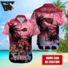 Personalized Arizona Cardinals Pink Dusk Hawaiian Shirt