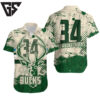 Personalized Milwaukee Bucks Custom Number Hawaiian Shirt