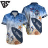 Personalized Tennessee Titans Coastal Adventure Hawaiian Shirt