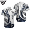 Personalized Tennessee Titans Flame Crest Hawaiian Shirt