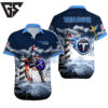 Personalized Tennessee Titans Lighthouse Guardian Hawaiian Shirt