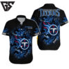 Personalized Tennessee Titans Midnight Flora Hawaiian Shirt