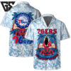 Philadelphia 76ers Island Paradise Hawaiian Shirt