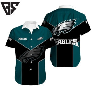 Philadelphia Eagles Bold Eagle Head Hawaiian Shirt