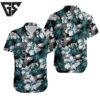 Philadelphia Eagles Bold Floral Camouflage Hawaiian Shirt