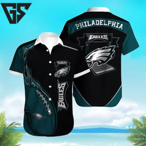Philadelphia Eagles Dynamic Football Hawaiian Shirt Philadelphia Eagles Dynamic Football Hawaiian Shirt