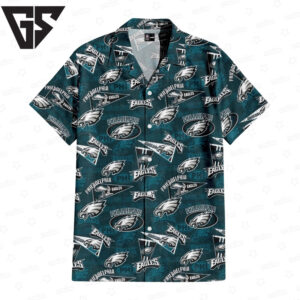 Philadelphia Eagles Fly High Hawaiian Shirt Philadelphia Eagles Fly High Hawaiian Shirt