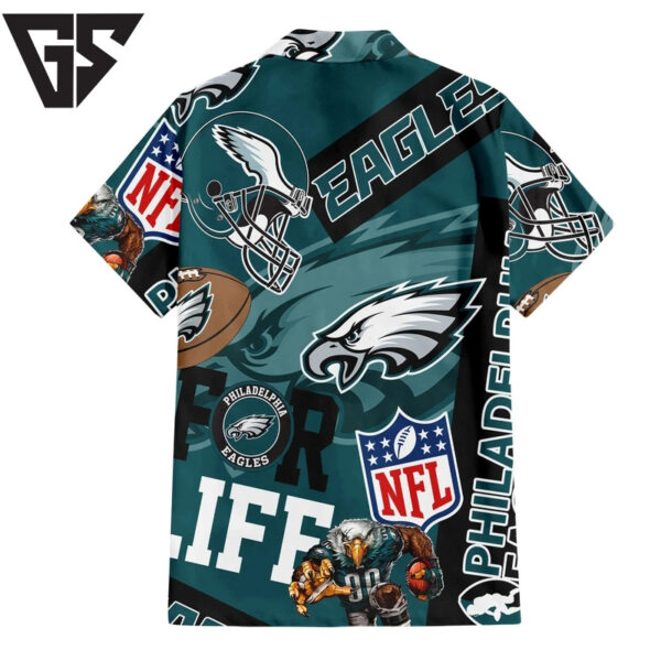 Philadelphia Eagles For Life Hawaiian Shirt
