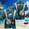 Philadelphia Eagles Mickey Tropical Hawaiian Shirt