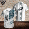 Philadelphia Eagles Retro Campus Hawaiian Shirt