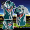 Philadelphia Eagles Stars and Stripes Pride Hawaiian Set