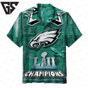 Philadelphia Eagles Super Bowl Champion Hawaiian Shirt Philadelphia Eagles Super Bowl Champion Hawaiian Shirt