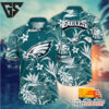 Philadelphia Eagles Tropical Paradise Floral Hawaiian Shirt