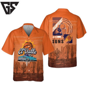 Phoenix Suns Desert Cruiser Hawaiian Shirt Phoenix Suns Desert Cruiser Hawaiian Shirt
