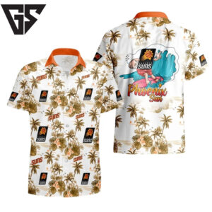 Phoenix Suns Palm Paradise Hawaiian Shirt Phoenix Suns Palm Paradise Hawaiian Shirt