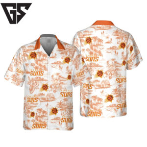 Phoenix Suns Vintage Island Hawaiian Shirt Phoenix Suns Vintage Island Hawaiian Shirt