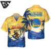 Rocket Raccoon And Golden State Warriors Summer Pattern Hawaiian Shirt