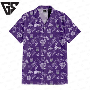 Sacramento Kings Crowned Majesty Hawaiian Shirt