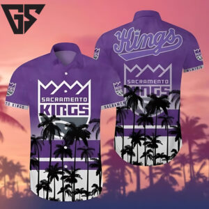 Sacramento Kings Palm Paradise Hawaiian Shirt