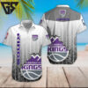 Sacramento Kings Silver Beach Hawaiian Shirt