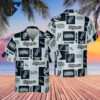 San Antonio Spurs Logo Grid Hawaiian Shirt