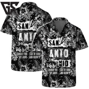 San Antonio Spurs Summer Vibe Hawaiian Shirt San Antonio Spurs Summer Vibe Hawaiian Shirt