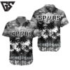 San Antonio Spurs Tropical Sunset Hawaiian Shirt