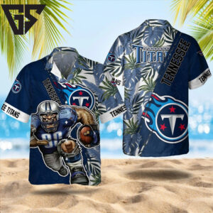 Tennessee Titans Beach Blitz Hawaiian Shirt Tennessee Titans Beach Blitz Hawaiian Shirt