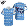 Tennessee Titans Floral Flame Hawaiian Shirt