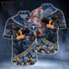 Tennessee Titans Floral Luxe Hawaiian Shirt