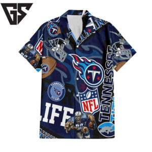 Tennessee Titans For Life Hawaiian Shirt Tennessee Titans For Life Hawaiian Shirt