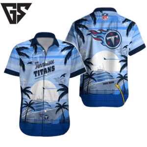 Tennessee Titans Sunset Cruise Hawaiian Shirt Tennessee Titans Sunset Cruise Hawaiian Shirt