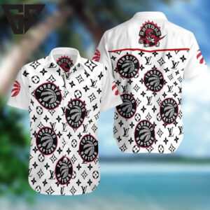 Toronto Raptors Luxury Logo Print Hawaiian Shirt Toronto Raptors Luxury Logo Print Hawaiian Shirt