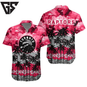 Toronto Raptors Tropical Sunset Hawaiian Shirt Toronto Raptors Tropical Sunset Hawaiian Shirt