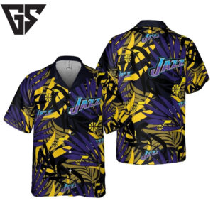 Utah Jazz Dynamic Vibes Hawaiian Shirt
