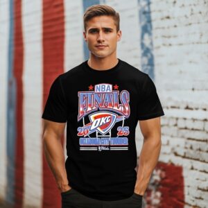 2025 Nba Finals Oklahoma City Thunder Participant T-Shirt