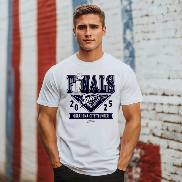 2025 Nba Finals Oklahoma City Thunder Trophy T-Shirt