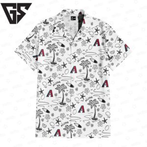 Arizona Diamondbacks Aloha Paradise Hawaiian Shirt Arizona Diamondbacks Aloha Paradise Hawaiian Shirt