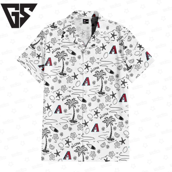 Arizona Diamondbacks Aloha Paradise Hawaiian Shirt