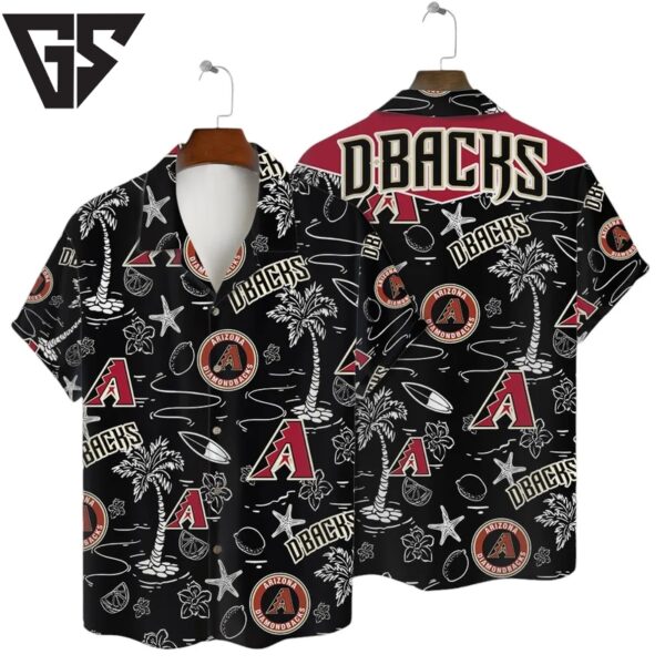 Arizona Diamondbacks Desert Oasis Hawaiian Shirt