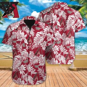 Arizona Diamondbacks Sunlit Horizon Hawaiian Shirt Arizona Diamondbacks Sunlit Horizon Hawaiian Shirt