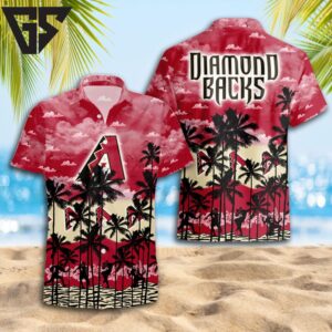 Arizona Diamondbacks Sunset Oasis Hawaiian Shirt Arizona Diamondbacks Sunset Oasis Hawaiian Shirt