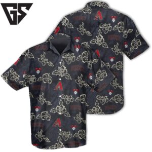 Arizona Diamondbacks Sunset Sands Hawaiian Shirt Arizona Diamondbacks Sunset Sands Hawaiian Shirt